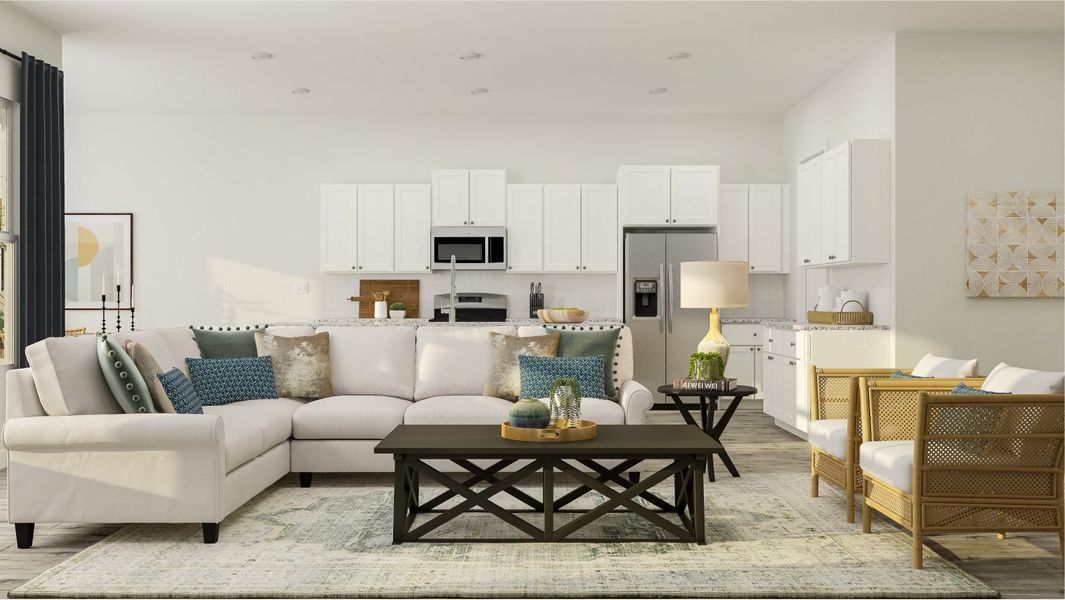 Magnolia plan Great room