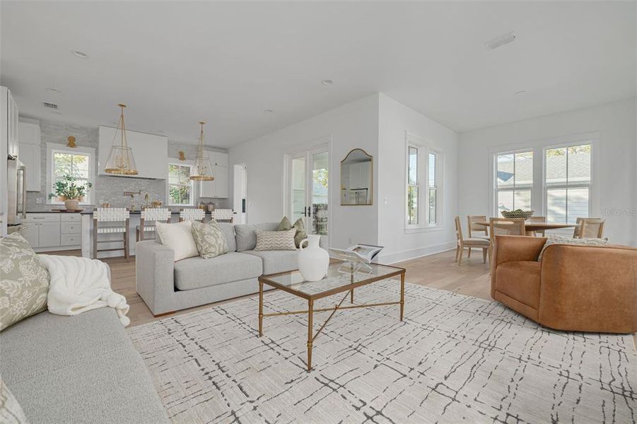 Furnished interior view inside a new home in , St. Petersburg (Image 4). Furnished interior view inside a new home in , St. Petersburg (Image 4).