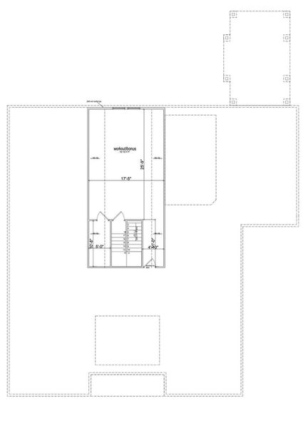 3rd floor Welcome to this flex space and ease of walk in attic. The closet will be lined with cedar.*all plans subject to slight changes