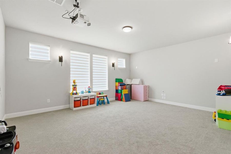 Furnished interior view inside a new home in , Copper Canyon (Image 32).