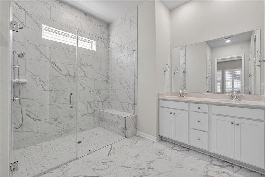 Furnished interior view inside a new home in Horizons at Summers Corner | 55+, Summerville (Image 6).