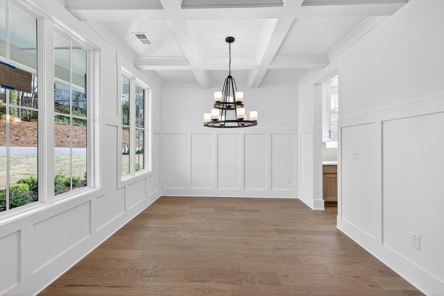 Spacious, unfurnished interior of a new home in , Marietta (Image 47).