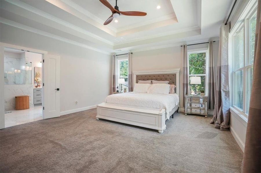 Furnished interior view inside a new home in , Acworth (Image 65).