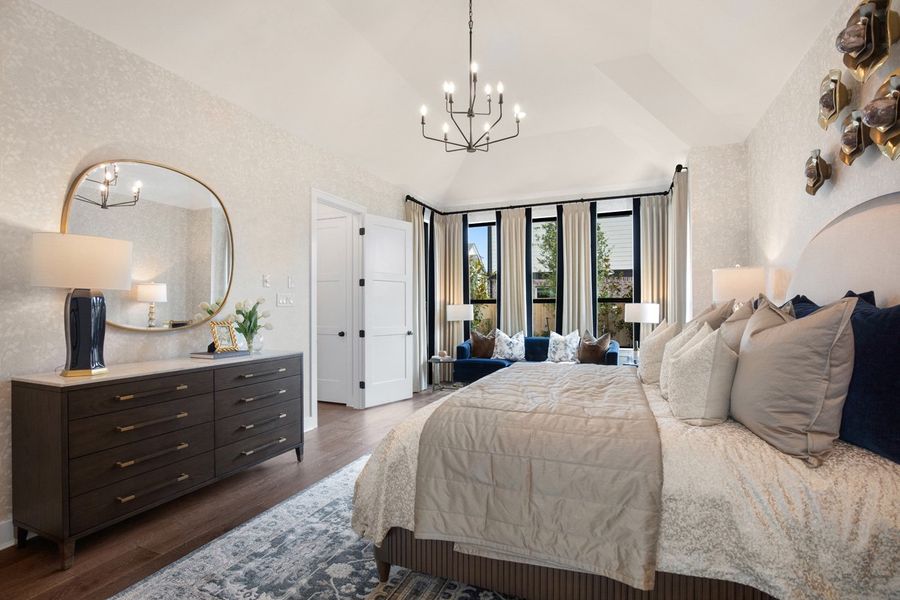 Representative Primary Bedroom - some options shown Representative Primary Bedroom - some options shown