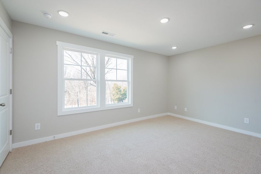 Representative unfurnished interior of a home built from the TH 1425 END by Foundation Home Builders LLC in Stokesburg Road Townhomes, Walnut Cove (Image 17).