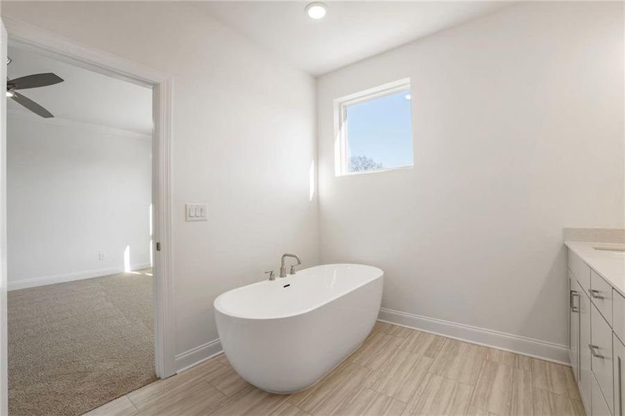 Furnished interior view inside a new home in , Sugar Hill (Image 12). Furnished interior view inside a new home in , Sugar Hill (Image 12).