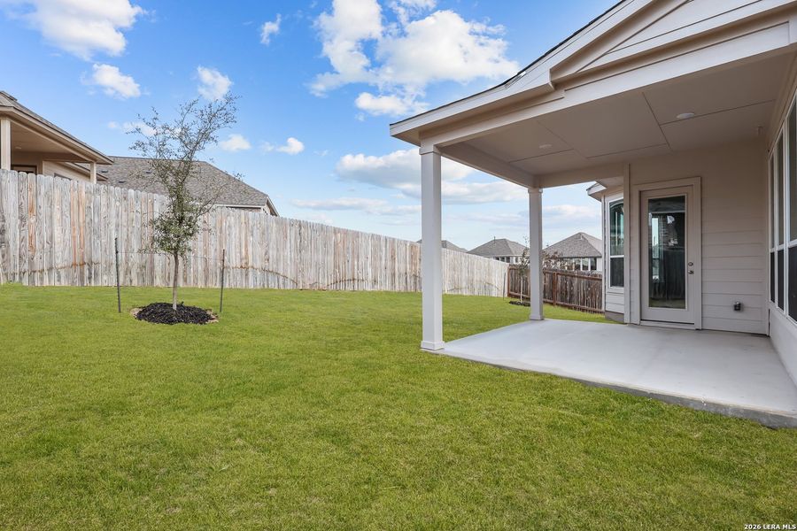 Exterior details and patio area of a home in Ladera, San Antonio (Image 4). Exterior details and patio area of a home in Ladera, San Antonio (Image 4).