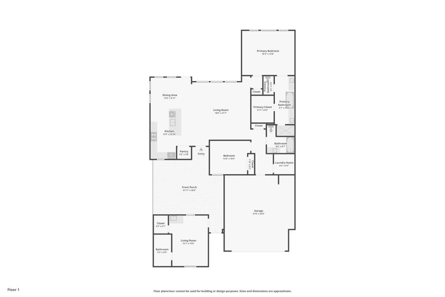 2D floor plan layout of this home in Parmer Ranch Cottages, Georgetown, TX (Image 3). 2D floor plan layout of this home in Parmer Ranch Cottages, Georgetown, TX (Image 3).