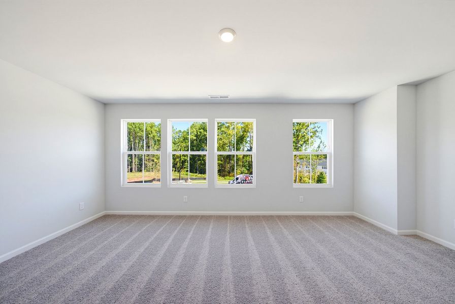 Spacious, unfurnished interior of a new home in Sweetbrier, Durham (Image 20).