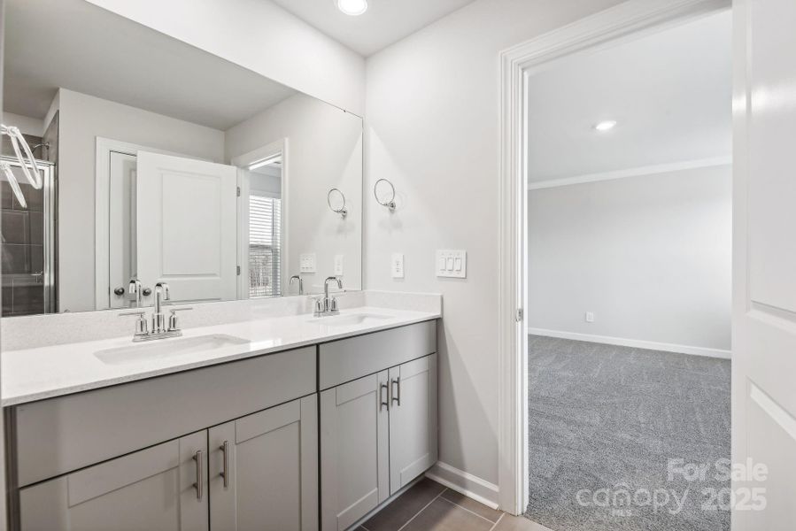 Furnished interior view inside a new home in Harper Landing, Stanley (Image 7). Furnished interior view inside a new home in Harper Landing, Stanley (Image 7).