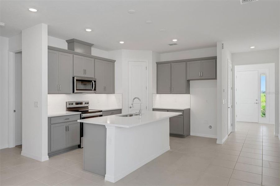 Furnished interior view inside a new home in Seaire, Parrish (Image 14).
