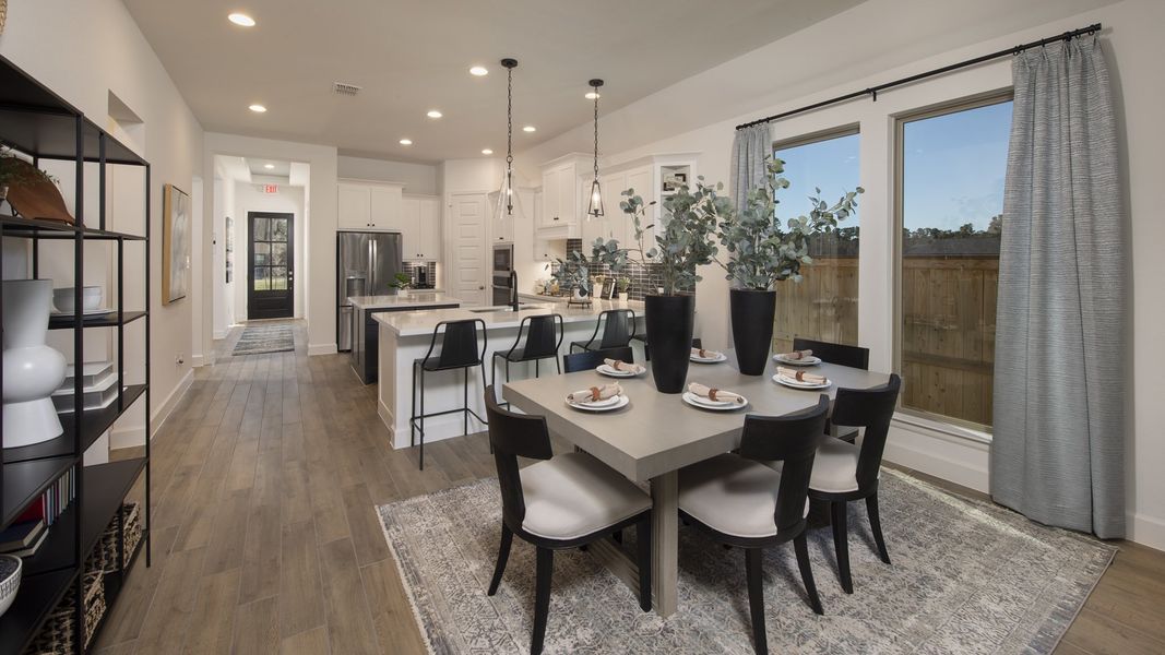 Representative furnished interior of a home built from the 1984P by Perry Homes in Audubon Park 45', Magnolia (Image 6).