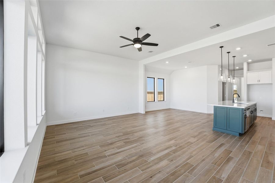 Spacious, unfurnished interior of a new home in , Cypress (Image 22).