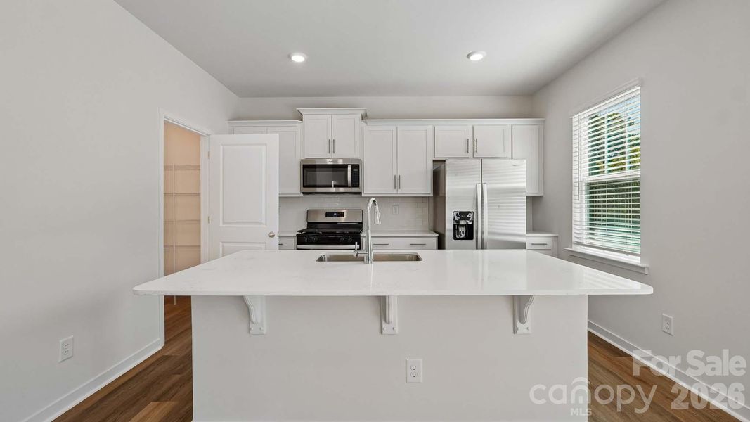 Furnished interior view inside a new home in Secrest Commons, Monroe (Image 5).