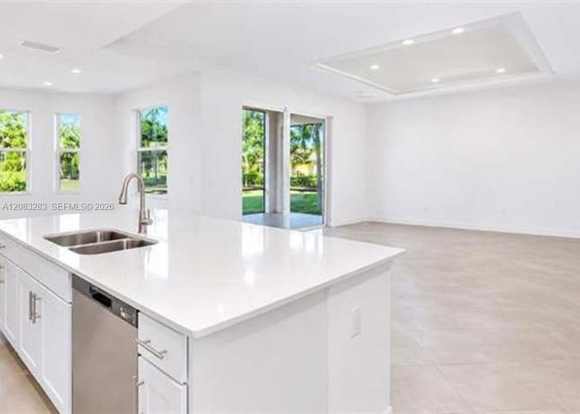 Furnished interior view inside a new home in , Ave Maria (Image 6).