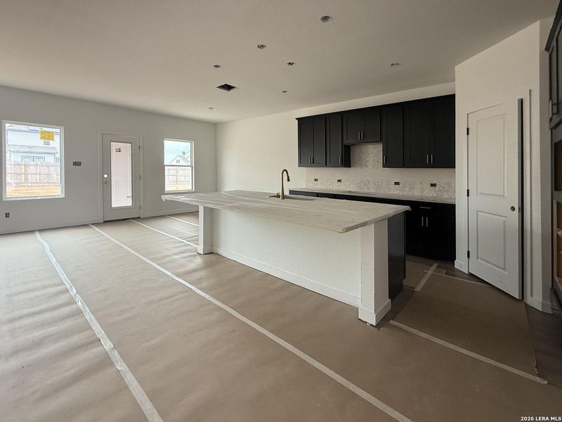 In-progress construction of a new home in Cordova Trails, Seguin, TX (Image 16).
