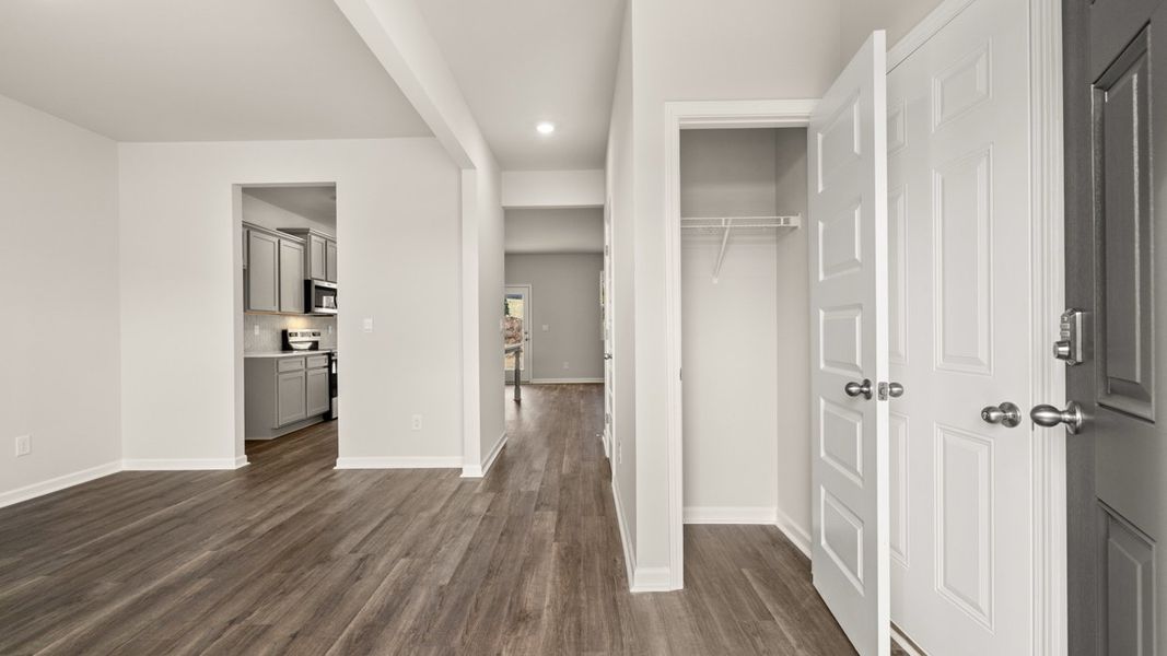 Spacious, unfurnished interior of a new home in Willowbrook, Winder (Image 12). Spacious, unfurnished interior of a new home in Willowbrook, Winder (Image 12).