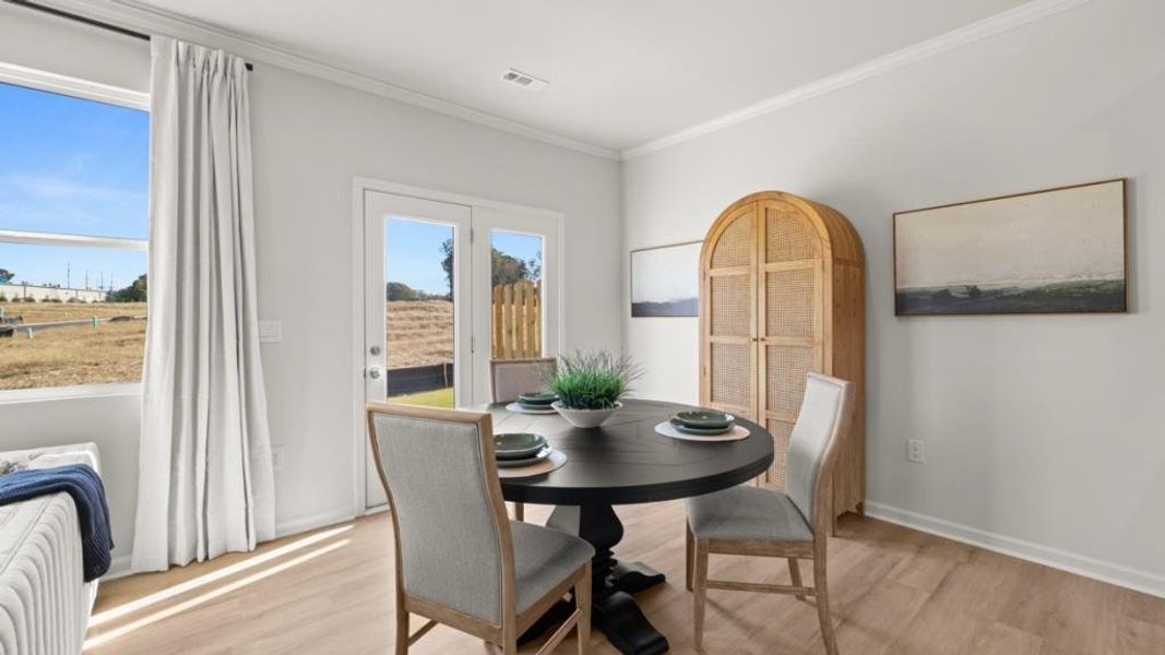 Furnished interior view inside a new home in Hughes Court, Dawsonville (Image 28).