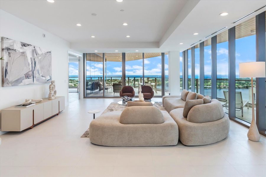 Furnished interior view inside a new home in , West Palm Beach (Image 8). Furnished interior view inside a new home in , West Palm Beach (Image 8).