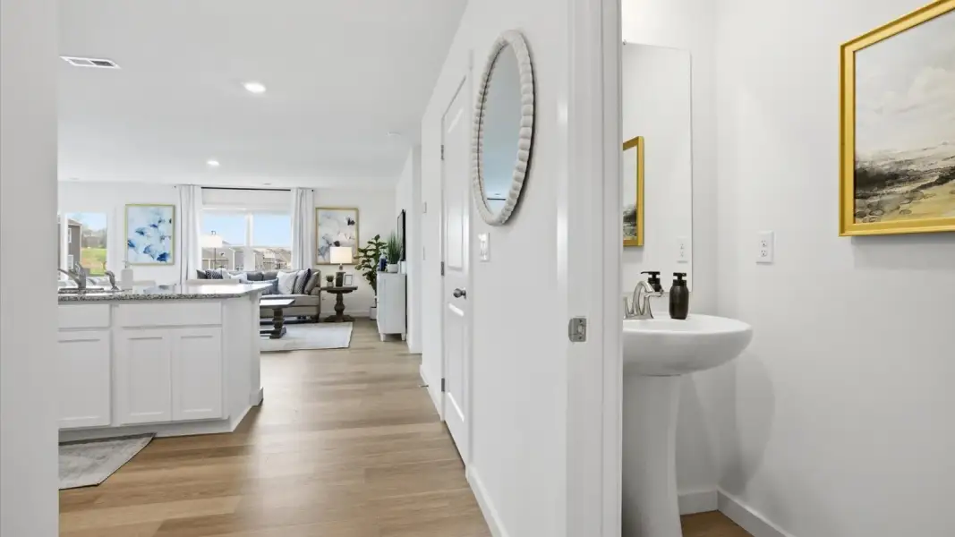 Furnished interior view inside a new home in Oak Hill, Vonore (Image 3).