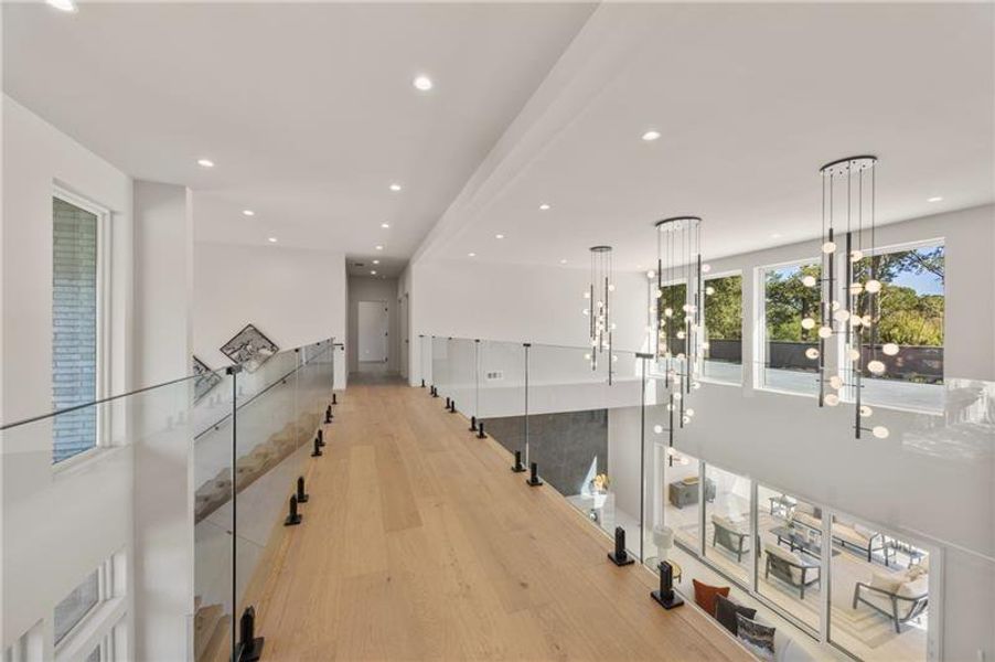 Furnished interior view inside a new home in , Atlanta (Image 7).