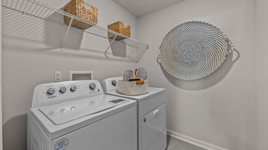 Furnished interior view inside a new home in West New Bern, New Bern (Image 27).