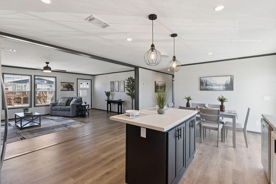 Furnished interior view inside a new home in , Eutawville (Image 11).