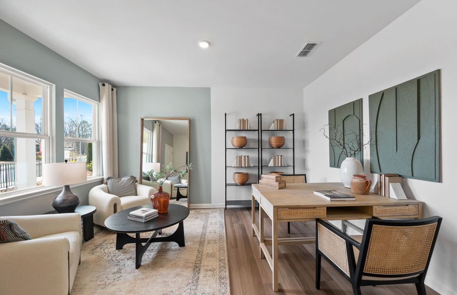 Furnished interior view inside a new home in Avery Ridge, Gainesville (Image 15).