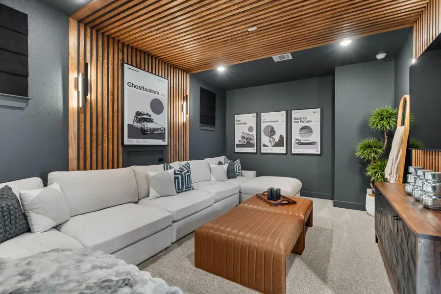 Representative furnished interior of a home built from the Acadia – 50′ Lot by Chesmar Homes in Jubilee, Hockley (Image 12).