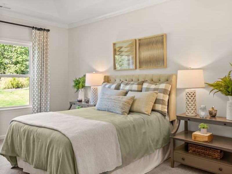 Representative furnished interior of a home built from the Declan by True Homes in Tillery Tradition, Mount Gilead (Image 14).