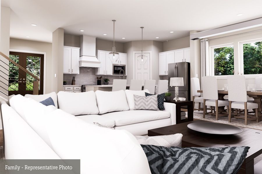 The Frazier - Family Room