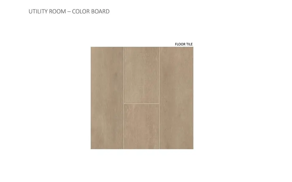 Sample of building materials used in homes in Urban Courtyard Homes at Easton Park, Austin (Image 4).