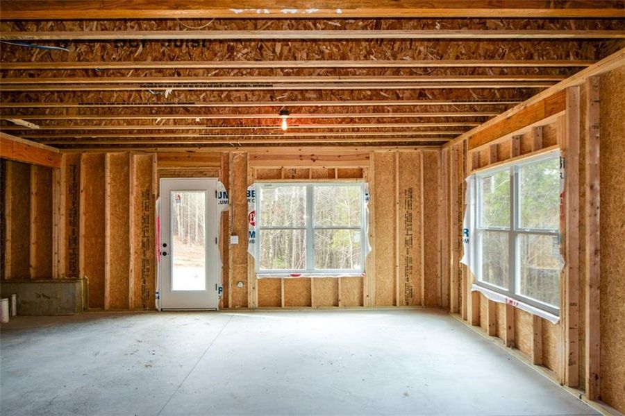 In-progress construction of a new home in , Jasper, GA (Image 33).
