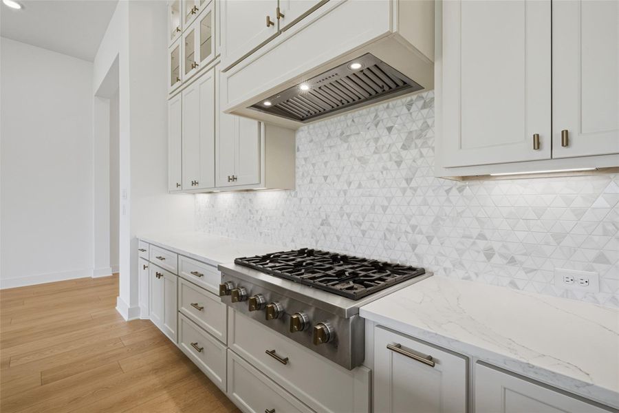 Furnished interior view inside a new home in , Cypress (Image 6).