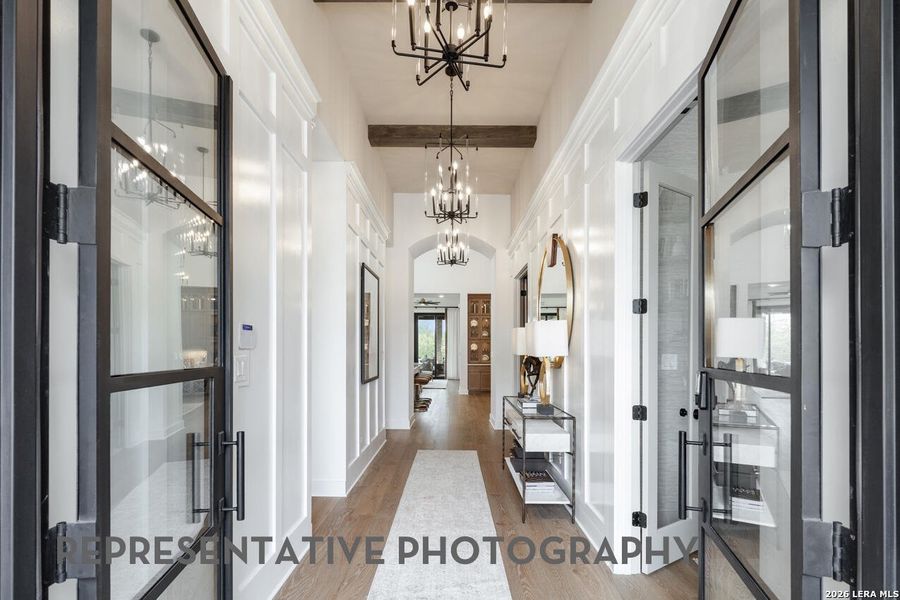 Furnished interior view inside a new home in Hallie's Cove, Schertz (Image 20).