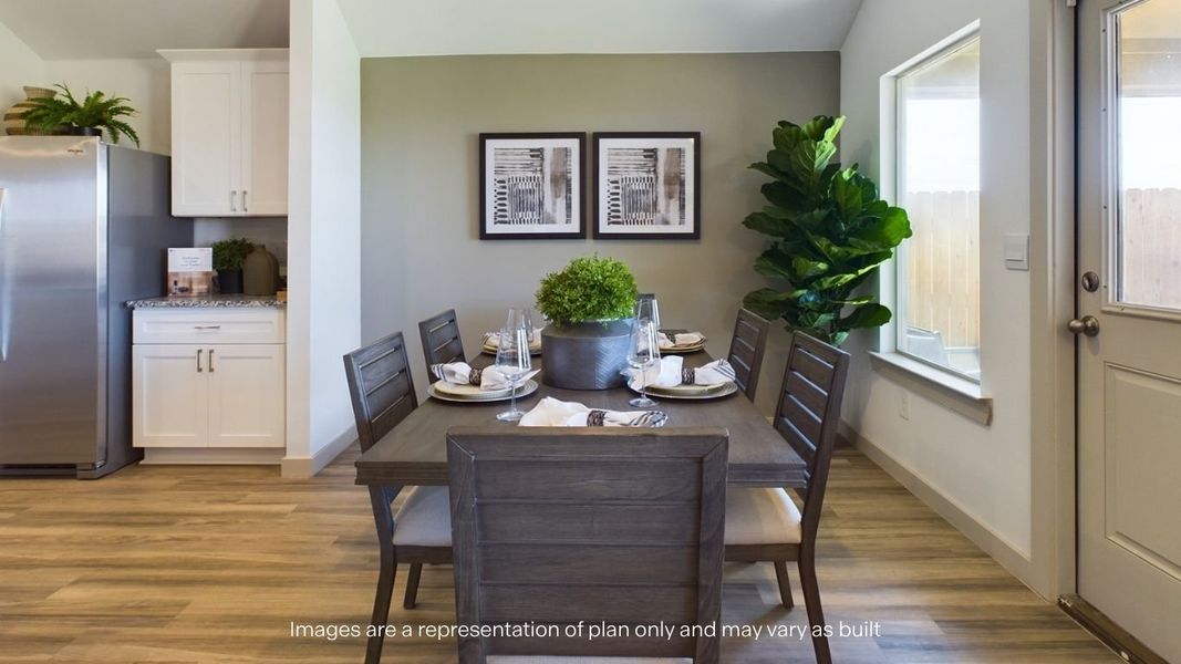 Furnished interior view inside a new home in Allen Farms, Lubbock (Image 14).