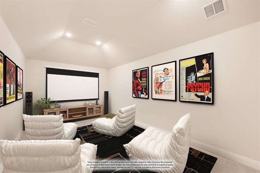 Furnished interior view inside a new home in Parks at Panchasarp Farms 65, Burleson (Image 5). Furnished interior view inside a new home in Parks at Panchasarp Farms 65, Burleson (Image 5).