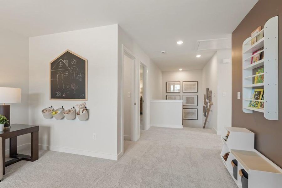 Furnished interior view inside a new home in Union Heights, Flowery Branch (Image 5).