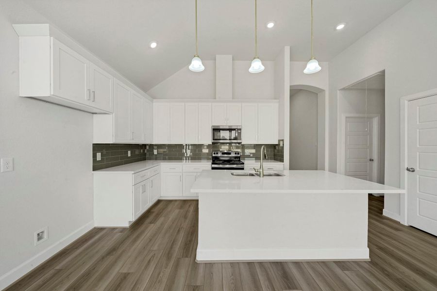 Furnished interior view inside a new home in , Cleveland (Image 8). Furnished interior view inside a new home in , Cleveland (Image 8).