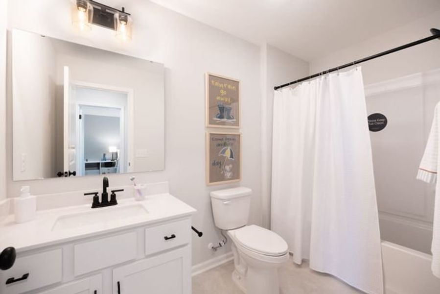 Representative furnished interior of a home built from the Reeves by True Homes in Westbrook Falls, Colfax (Image 15). Representative furnished interior of a home built from the Reeves by True Homes in Westbrook Falls, Colfax (Image 15).