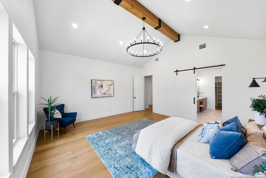 Furnished interior view inside a new home in , Bandera (Image 14). Furnished interior view inside a new home in , Bandera (Image 14).