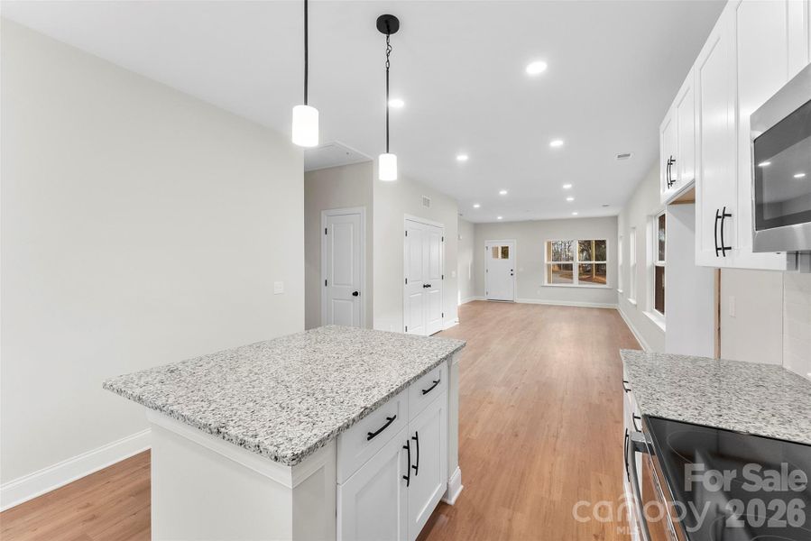 Furnished interior view inside a new home in , Hickory (Image 6).