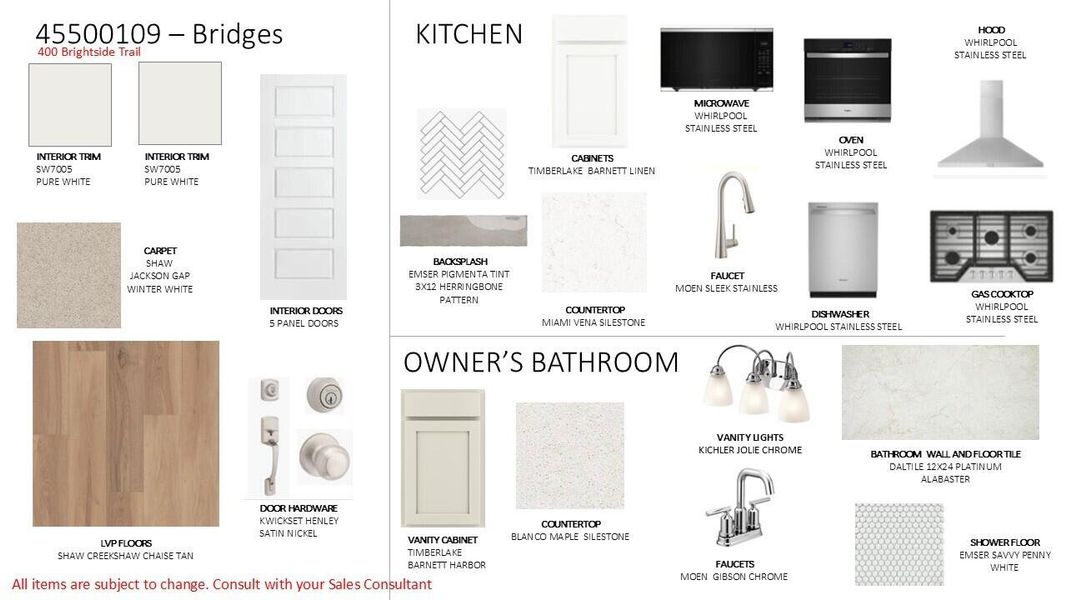 Sample of building materials used in homes in Nexton - Midtown - The Village Collection, Summerville (Image 33). Sample of building materials used in homes in Nexton - Midtown - The Village Collection, Summerville (Image 33).