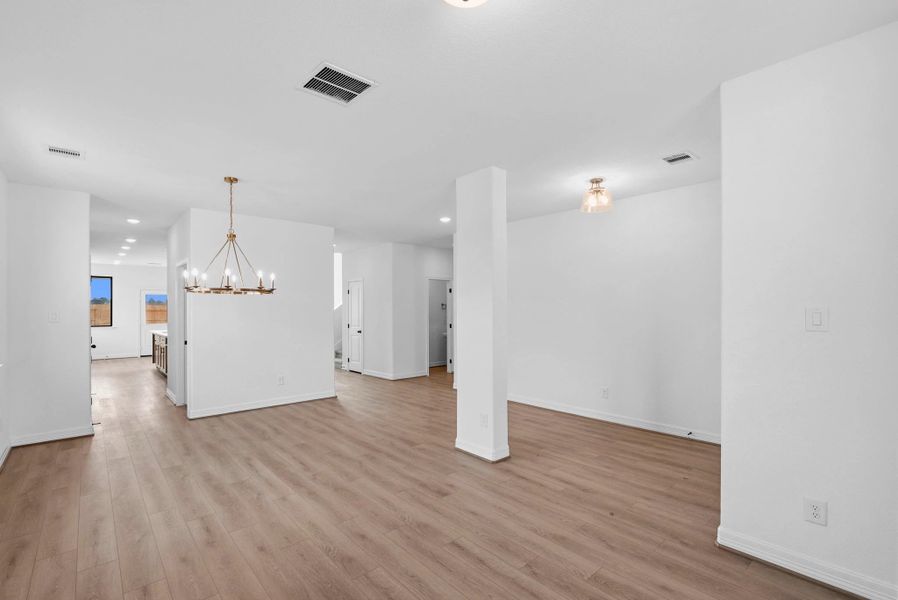 Dining Space. Sample product photo. Actual exterior and interior selections may vary by homesite. Photo may be virtually staged. Dining Space. Sample product photo. Actual exterior and interior selections may vary by homesite. Photo may be virtually staged.