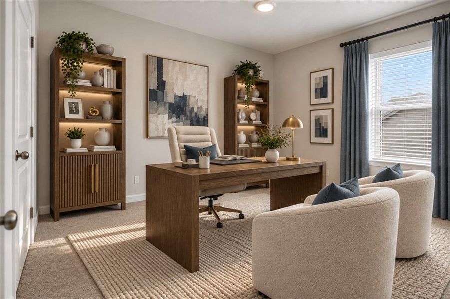 Furnished interior view inside a new home in Casteel, Bethlehem (Image 7).