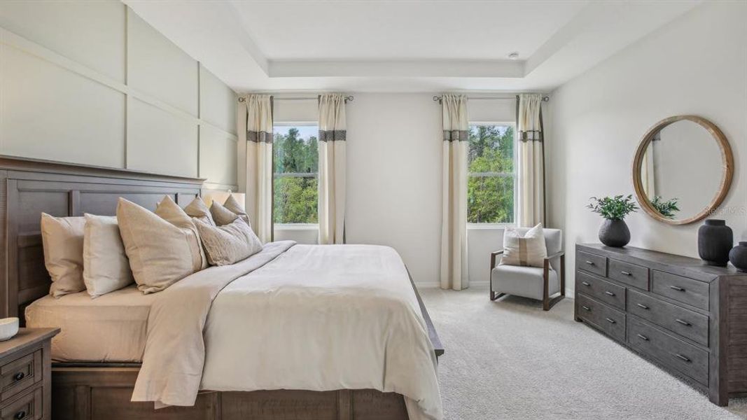 Furnished interior view inside a new home in , Wesley Chapel (Image 10).