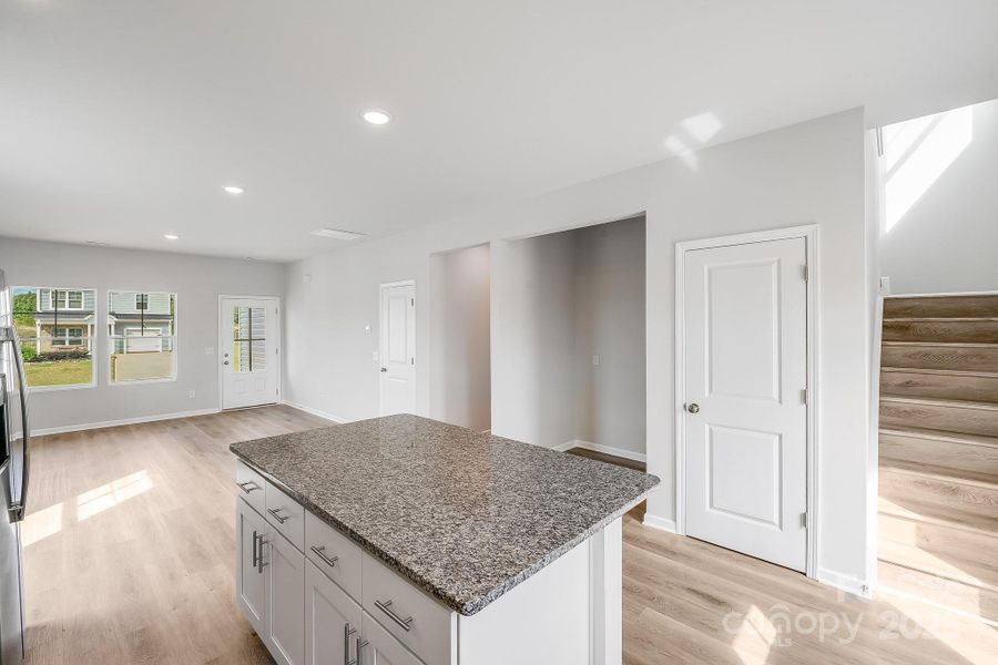 Furnished interior view inside a new home in , Statesville (Image 11).
