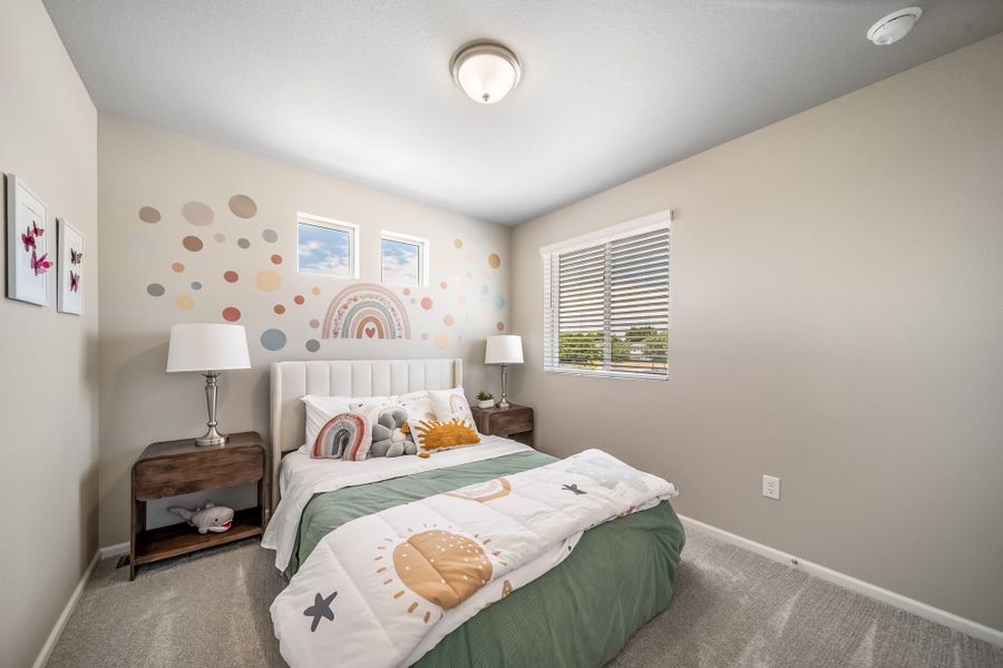 Furnished interior view inside a new home in Banning Lewis Ranch - New Homes Colorado Springs, Colorado Springs (Image 13).