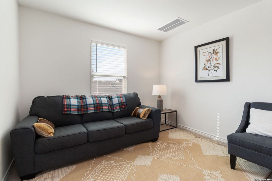 Furnished interior view inside a new home in , San Antonio (Image 9). Furnished interior view inside a new home in , San Antonio (Image 9).