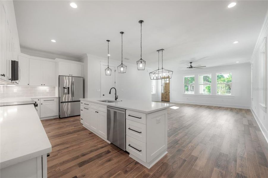 Furnished interior view inside a new home in , Tampa (Image 7). Furnished interior view inside a new home in , Tampa (Image 7).